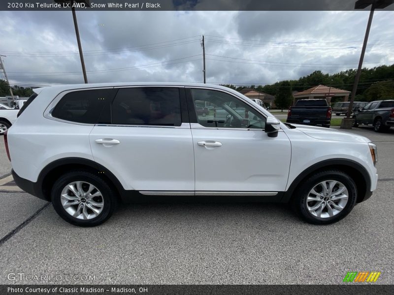Snow White Pearl / Black 2020 Kia Telluride LX AWD