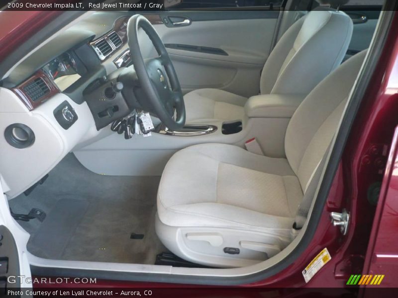 Red Jewel Tintcoat / Gray 2009 Chevrolet Impala LT