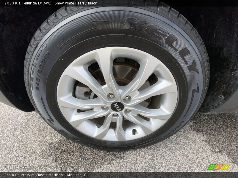 Snow White Pearl / Black 2020 Kia Telluride LX AWD