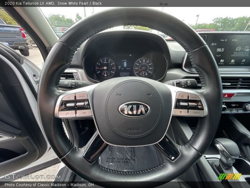 Snow White Pearl / Black 2020 Kia Telluride LX AWD