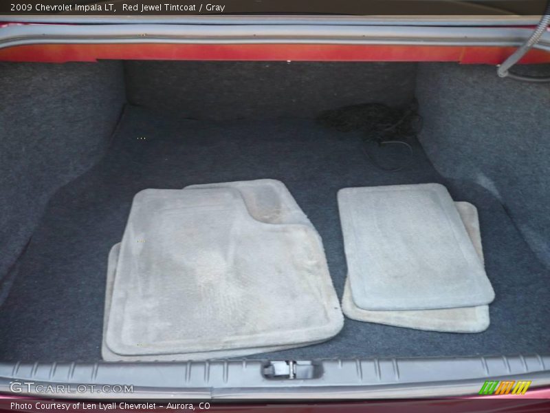 Red Jewel Tintcoat / Gray 2009 Chevrolet Impala LT