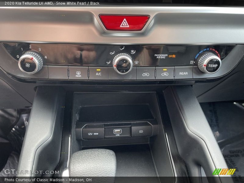 Snow White Pearl / Black 2020 Kia Telluride LX AWD