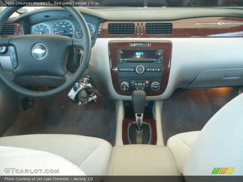 Red Jewel Tintcoat / Gray 2009 Chevrolet Impala LT