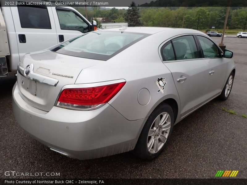 Quicksilver Metallic / Titanium 2012 Buick LaCrosse FWD