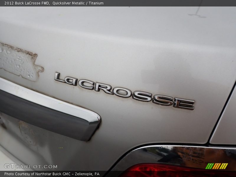 Quicksilver Metallic / Titanium 2012 Buick LaCrosse FWD