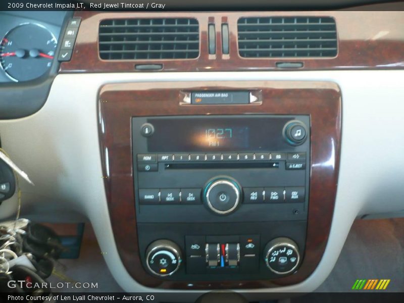 Red Jewel Tintcoat / Gray 2009 Chevrolet Impala LT