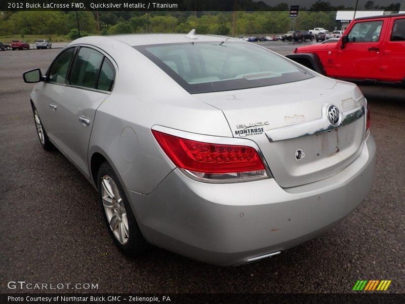 Quicksilver Metallic / Titanium 2012 Buick LaCrosse FWD