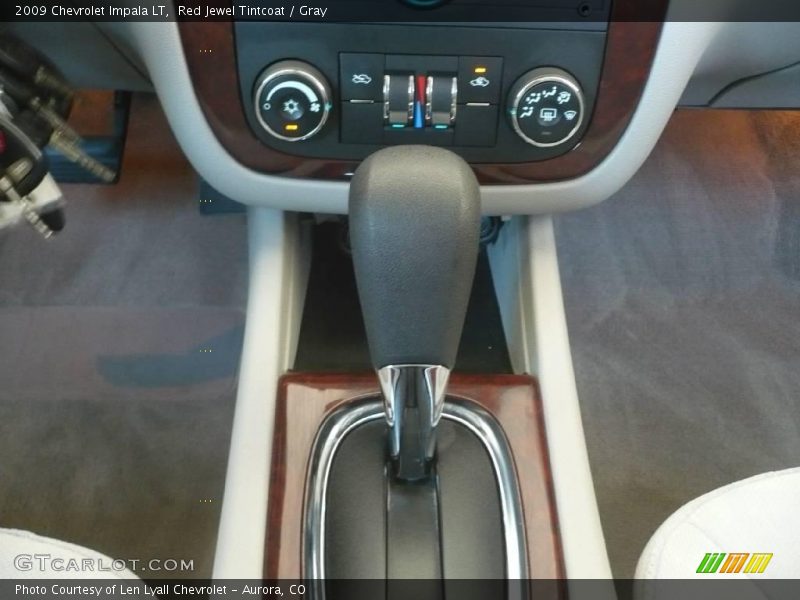 Red Jewel Tintcoat / Gray 2009 Chevrolet Impala LT