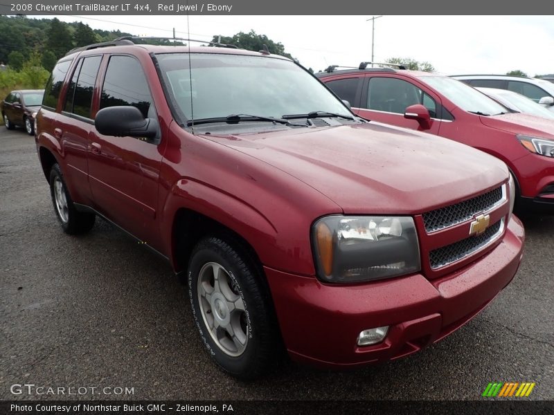 Red Jewel / Ebony 2008 Chevrolet TrailBlazer LT 4x4