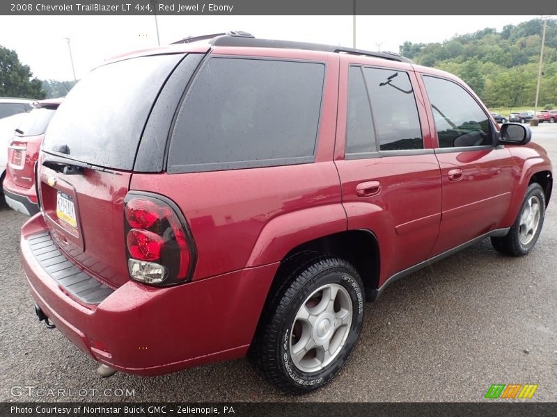 Red Jewel / Ebony 2008 Chevrolet TrailBlazer LT 4x4