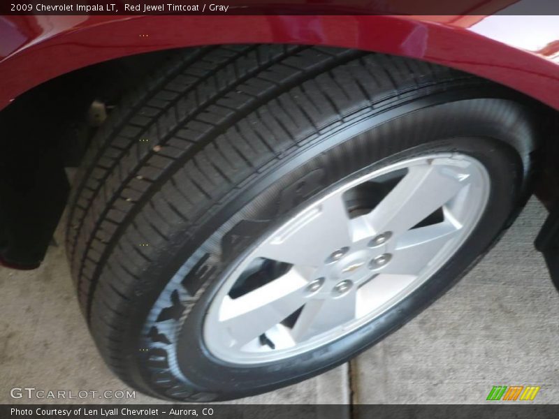 Red Jewel Tintcoat / Gray 2009 Chevrolet Impala LT