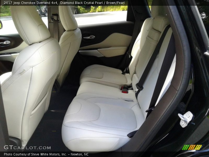 Rear Seat of 2017 Cherokee Overland 4x4