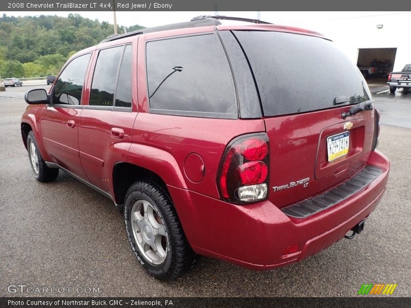 Red Jewel / Ebony 2008 Chevrolet TrailBlazer LT 4x4