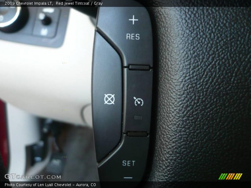 Red Jewel Tintcoat / Gray 2009 Chevrolet Impala LT