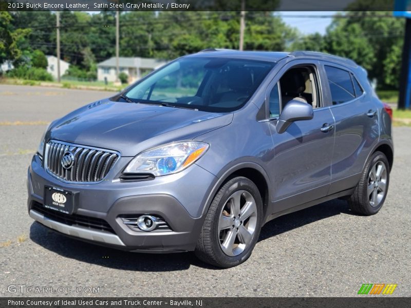 Satin Steel Gray Metallic / Ebony 2013 Buick Encore Leather