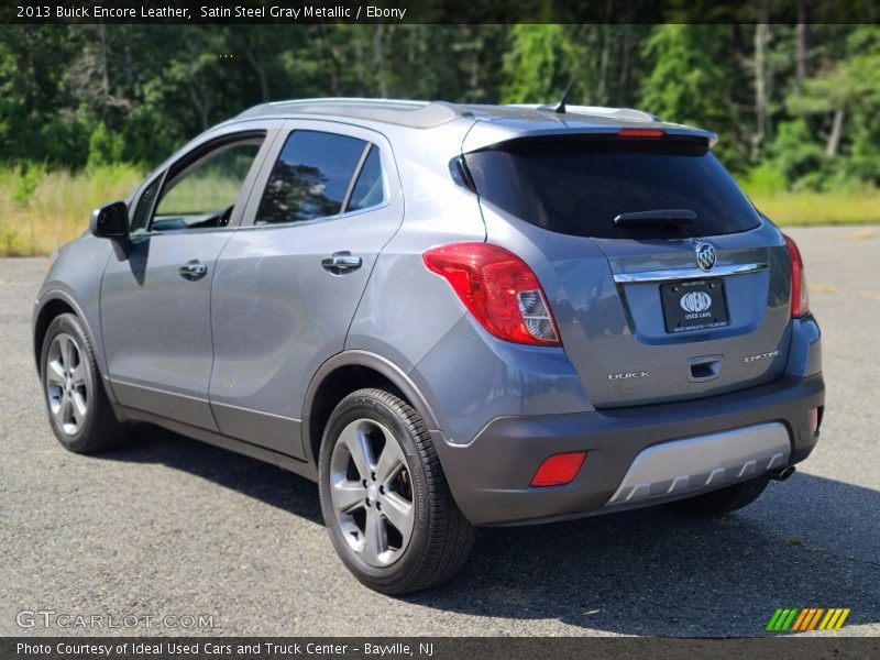 Satin Steel Gray Metallic / Ebony 2013 Buick Encore Leather