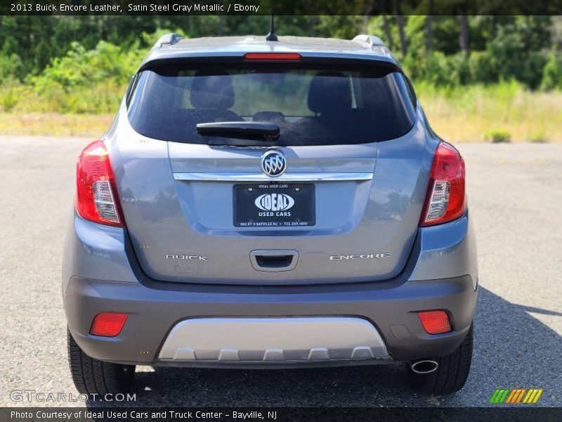 Satin Steel Gray Metallic / Ebony 2013 Buick Encore Leather