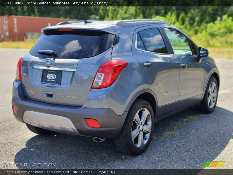 Satin Steel Gray Metallic / Ebony 2013 Buick Encore Leather