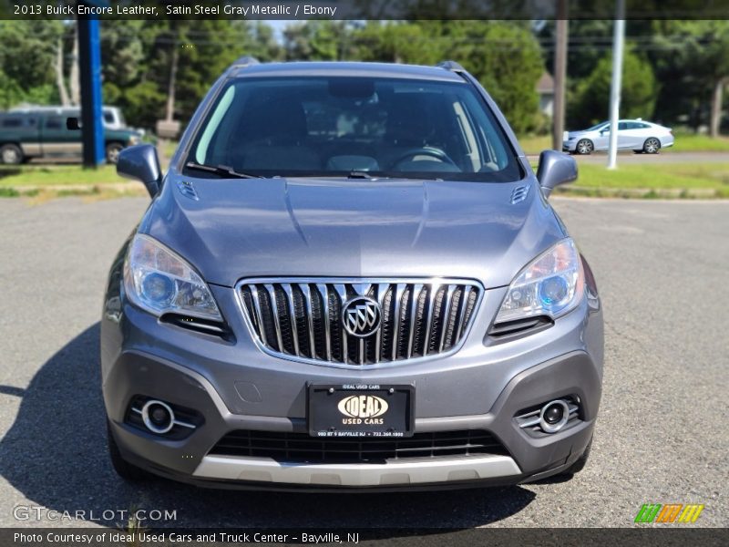 Satin Steel Gray Metallic / Ebony 2013 Buick Encore Leather