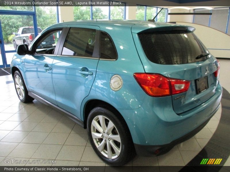  2014 Outlander Sport SE AWD Laguna Blue Metallic