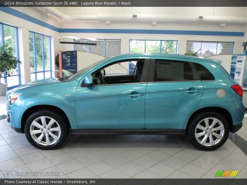  2014 Outlander Sport SE AWD Laguna Blue Metallic