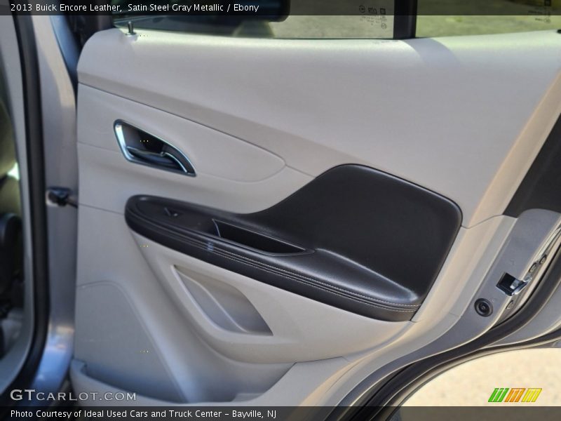 Satin Steel Gray Metallic / Ebony 2013 Buick Encore Leather