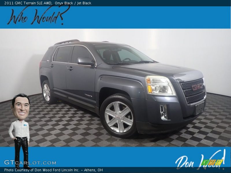 Onyx Black / Jet Black 2011 GMC Terrain SLE AWD