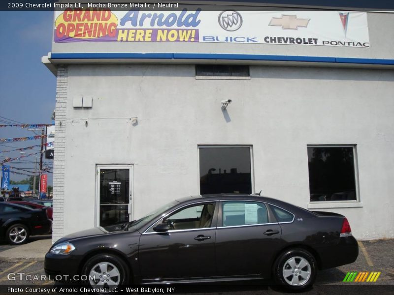 Mocha Bronze Metallic / Neutral 2009 Chevrolet Impala LT