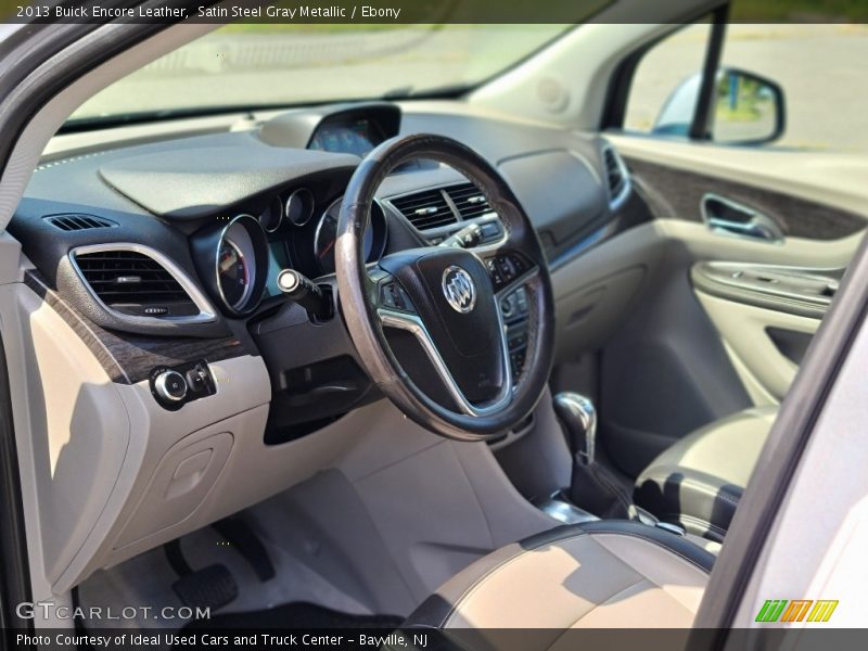 Satin Steel Gray Metallic / Ebony 2013 Buick Encore Leather