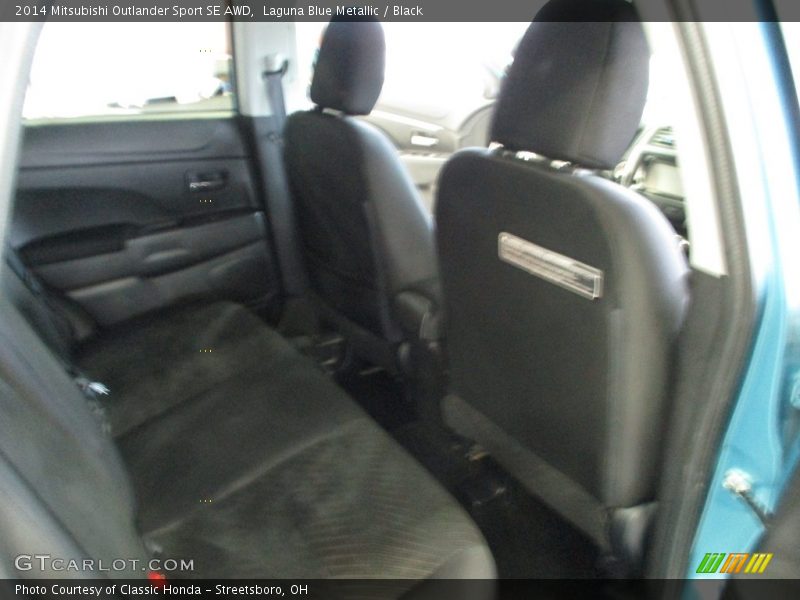 Laguna Blue Metallic / Black 2014 Mitsubishi Outlander Sport SE AWD