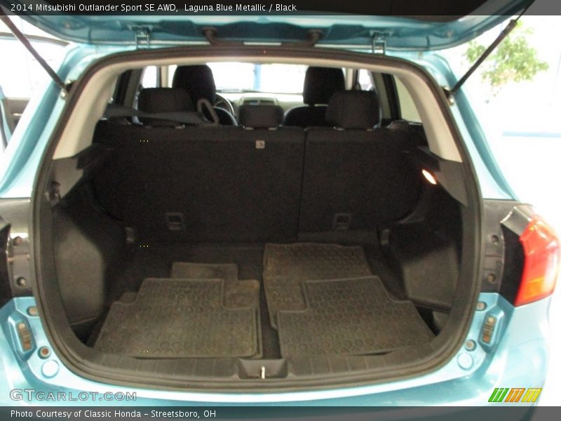 Laguna Blue Metallic / Black 2014 Mitsubishi Outlander Sport SE AWD