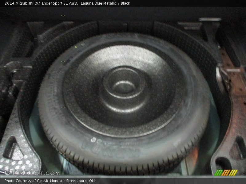 Laguna Blue Metallic / Black 2014 Mitsubishi Outlander Sport SE AWD