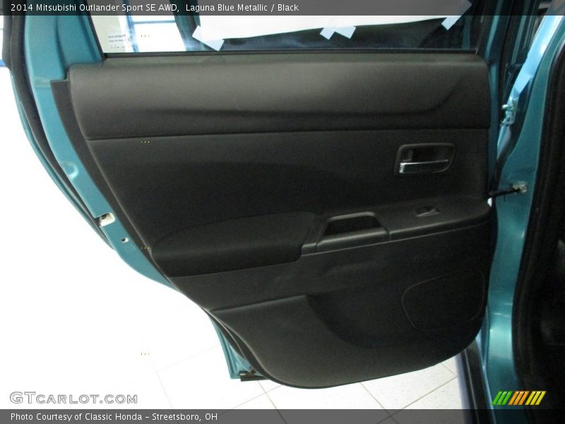 Laguna Blue Metallic / Black 2014 Mitsubishi Outlander Sport SE AWD