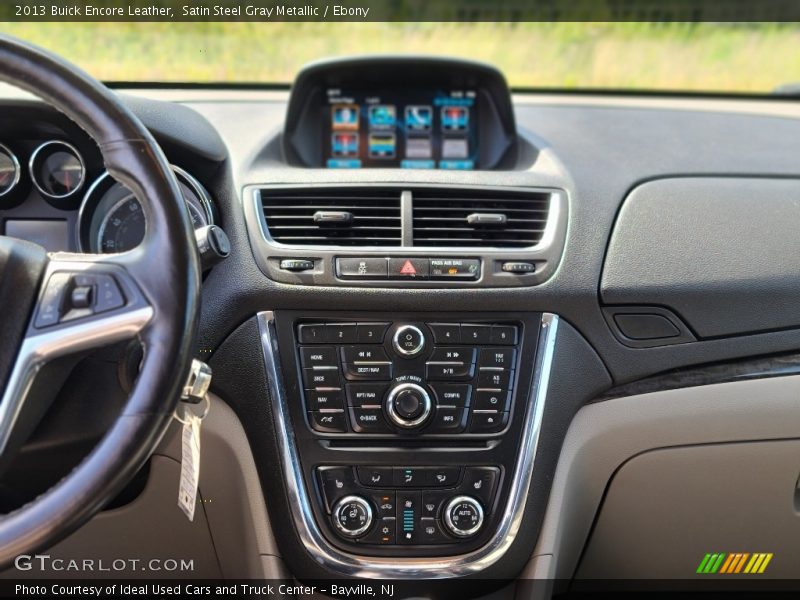 Satin Steel Gray Metallic / Ebony 2013 Buick Encore Leather