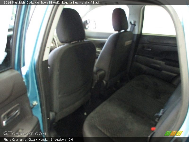 Laguna Blue Metallic / Black 2014 Mitsubishi Outlander Sport SE AWD