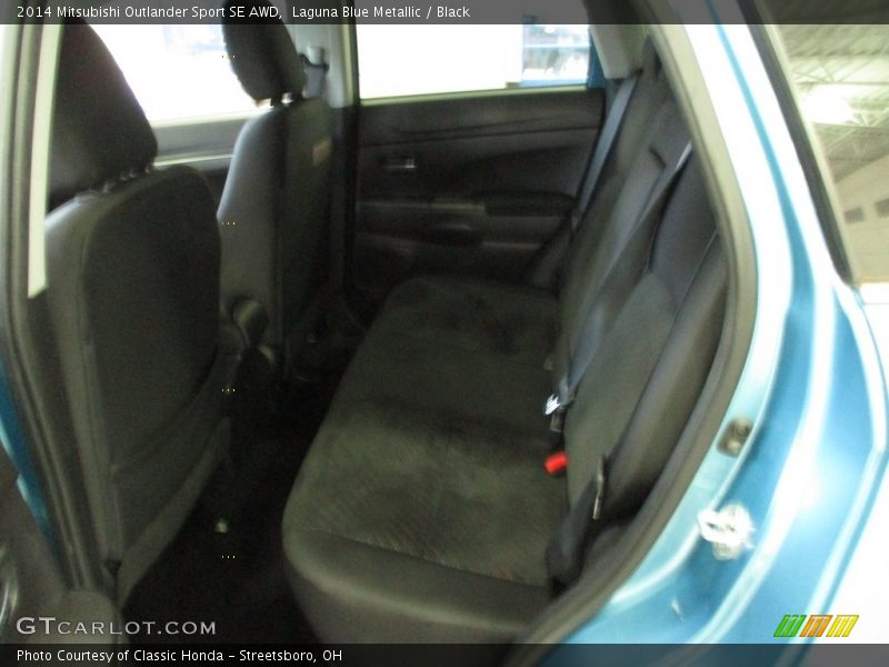 Laguna Blue Metallic / Black 2014 Mitsubishi Outlander Sport SE AWD