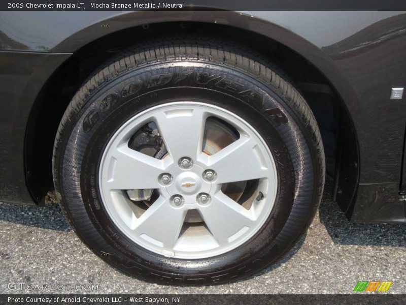 Mocha Bronze Metallic / Neutral 2009 Chevrolet Impala LT