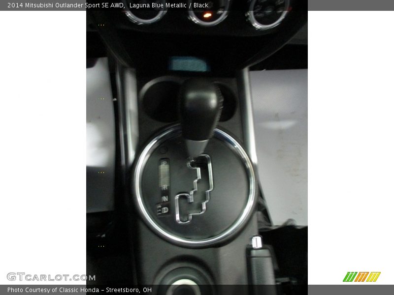 Laguna Blue Metallic / Black 2014 Mitsubishi Outlander Sport SE AWD