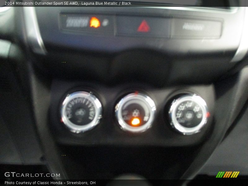 Laguna Blue Metallic / Black 2014 Mitsubishi Outlander Sport SE AWD