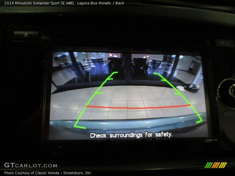 Laguna Blue Metallic / Black 2014 Mitsubishi Outlander Sport SE AWD