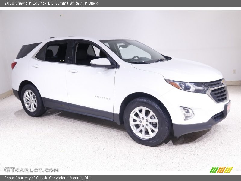 Summit White / Jet Black 2018 Chevrolet Equinox LT