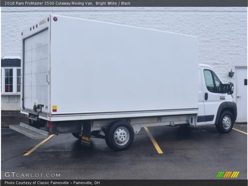 Bright White / Black 2018 Ram ProMaster 3500 Cutaway Moving Van