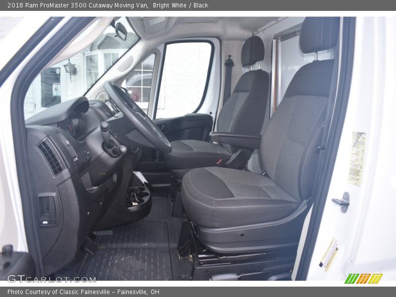Bright White / Black 2018 Ram ProMaster 3500 Cutaway Moving Van