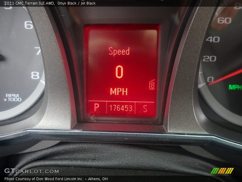 Onyx Black / Jet Black 2011 GMC Terrain SLE AWD