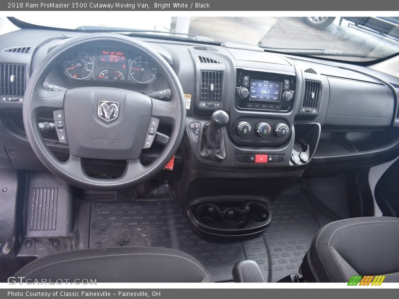 Bright White / Black 2018 Ram ProMaster 3500 Cutaway Moving Van
