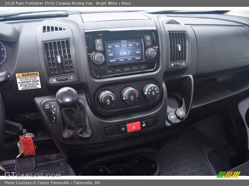 Bright White / Black 2018 Ram ProMaster 3500 Cutaway Moving Van