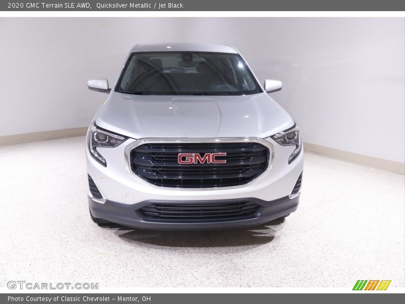 Quicksilver Metallic / Jet Black 2020 GMC Terrain SLE AWD
