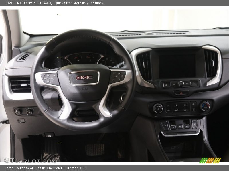 Quicksilver Metallic / Jet Black 2020 GMC Terrain SLE AWD