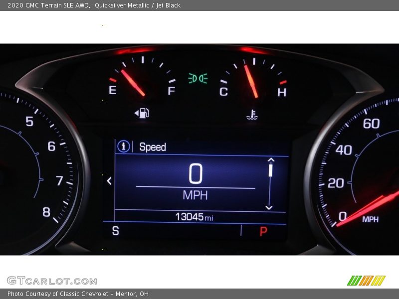 Quicksilver Metallic / Jet Black 2020 GMC Terrain SLE AWD