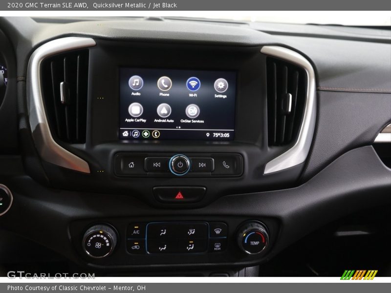 Quicksilver Metallic / Jet Black 2020 GMC Terrain SLE AWD